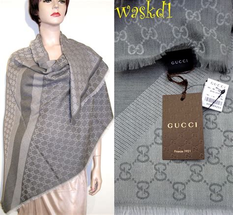 pashmina gucci outlet|gucci wraps for women.